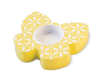 PAW svícen na čajovku DELICATE BUTT. žlu