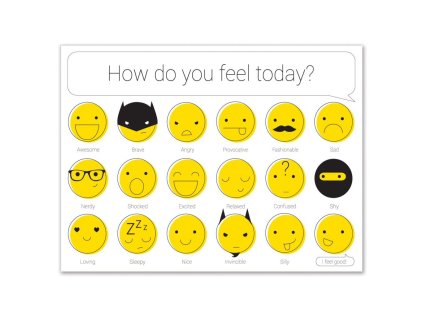 PAW prostírání 40x29cm 24ks Do you feel?