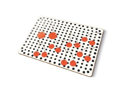 PAW korková podl. velká 4ks JUICY CHERR.