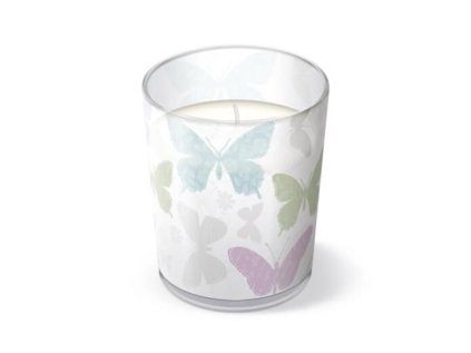 PAW svíčka ve skle Soft Butterflies