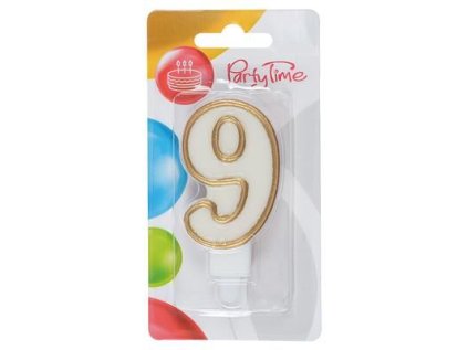 Svíčky dortové čísla 9 ARPEX