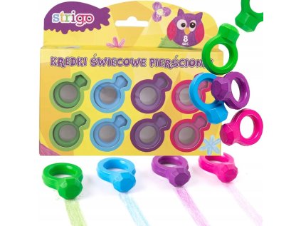 STRIGO voskovky SSC044 prstýnek 8ks