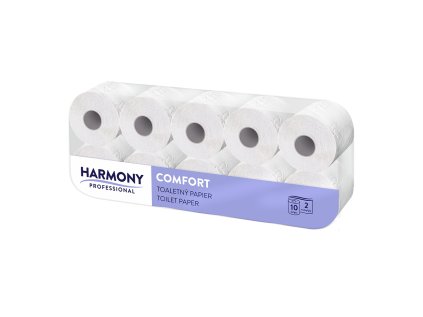 toaletni papir harmony 2 vrstvy 10 ks bal