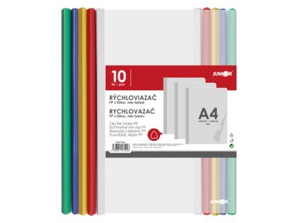 rychlovazac s barevnou listou pp a4 sada 10 ks