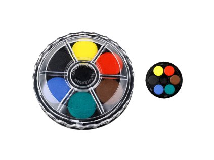 barvy vodove okrouhle 6 barev