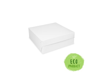 krabice na dort 20 x 20 x 10 cm 50 ks v bal