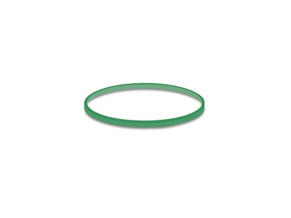 gumicky zelene tenke 1 mm o 4 cm 1 kg