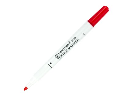 popisovac centropen 2739 textile cerveny