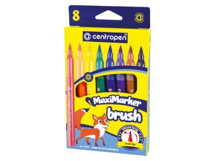 fixy popisovace brusch 8773 8 bar sada