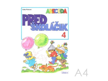 omalovanka naucna a4 litera predskolacek 4