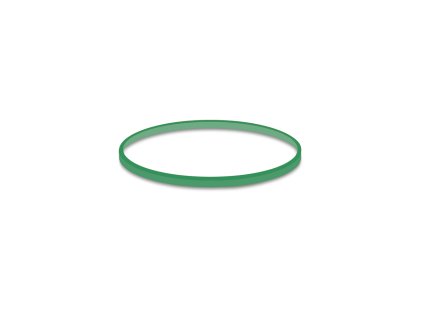 gumicky zelene slabe 1 mm o 5 cm 50 g