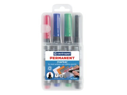 popisovac centropen 8566 4 bar sada