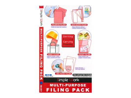 obaly sada 5 ks fl100ch modry