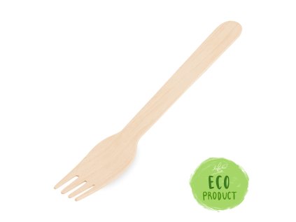 vidlicka drevena 16 cm 100 ks