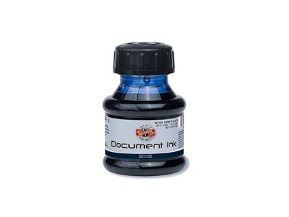 inkoust do plniciho pera koh i noor document 50 ml cerny