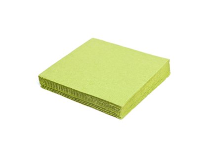 ubrousky 1 vrstve 33 x 33 cm zlutozelene 100 ks