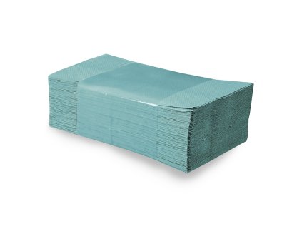 papirove rucniky skladane zz 25x23 cm zelene 4000 ks