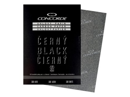 uhlovy papir a4 cerny 100 listu