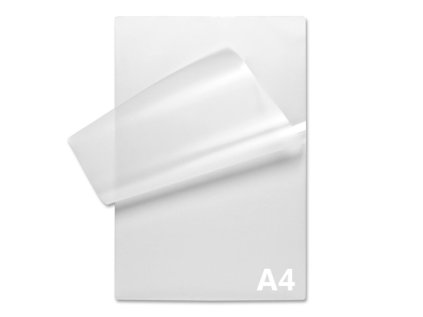 laminovaci folie a4 leskle 216 x 303 mm tloustka 125 um