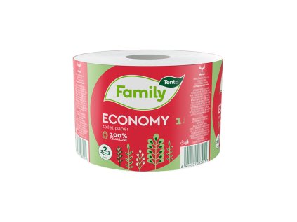 toaletni papir tento family economy 2 vrstvy 1000 utr