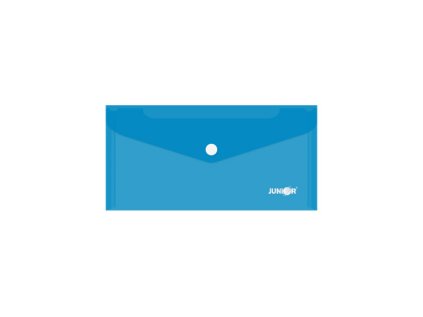 obal s patentkou pp dl pruhledny modry