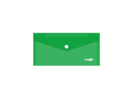 obal s patentkou pp dl pruhledny zeleny