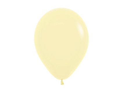 balony pastel 25 cm kremovy 100ks