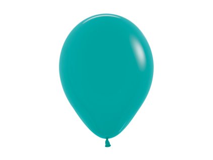 balon solid 25 cm tyrkysovy 100ks