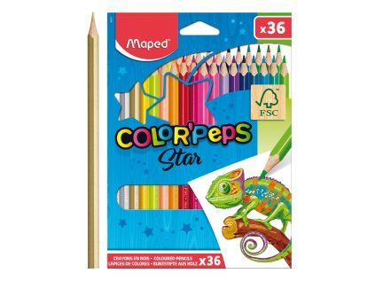 pastelky maped color peps 36 ks