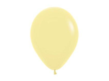 balon pastel 25 cm bananovy 100ks