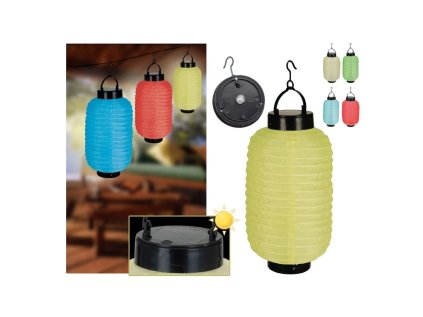 solarni lampa ovalna 14 5x28 cm 1 ks