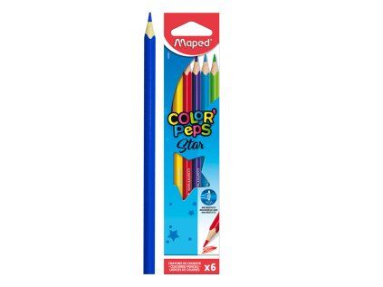 pastelky maped color peps 6 ks