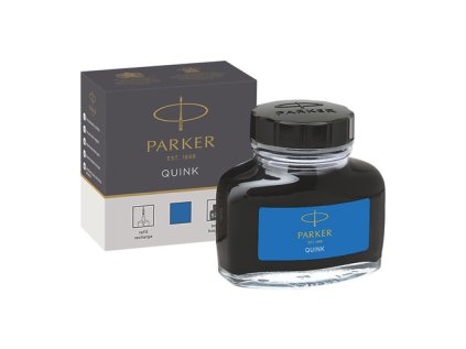 atrament parker permanentny do plnicich per modry