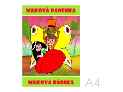 omalovanka a4 akim makova panenka