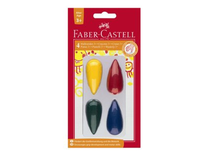 pastelky faber castell plastove do dlane slza