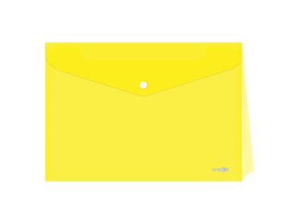 obal s patentkou rozsiritelny pp a4 pruhledny zlty
