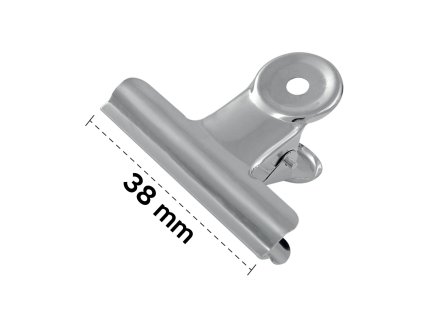 klip pruzinovy kovovy foska 38 mm