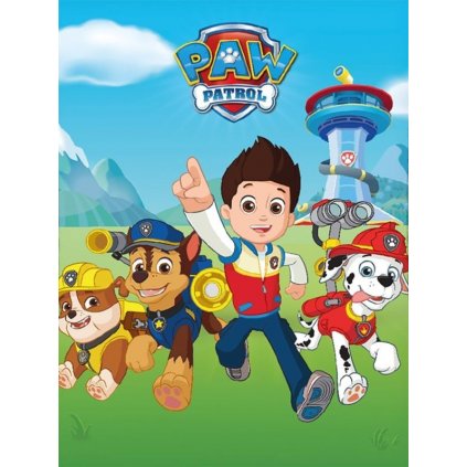 FA 515148 fleece deka paw patrol parta