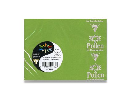 obalka cf 100x75 mm zelena 120g 20ks