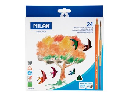 pastelky aqua milan 24ks se stetcem