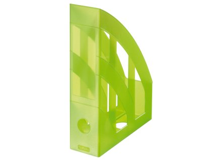 stojan na casopisy classic zeleny transparent