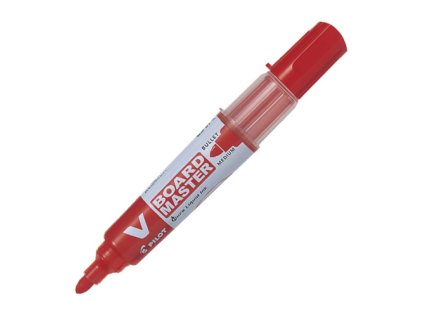 popisovac na tabule 2 3 mm kuzelovy pilot v board master cerveny