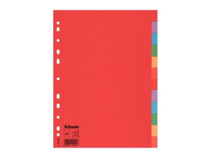 rozrazovace economy kartonovy 12 barevny