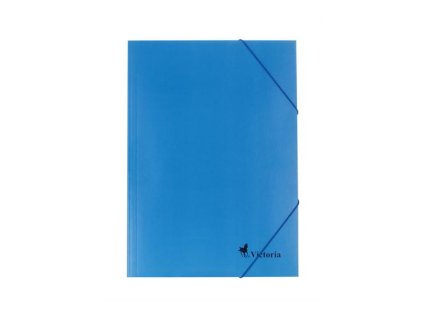 deska s gumickou kartonova a4 victoria modra