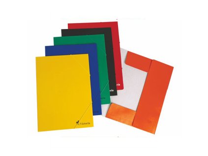 deska s gumickou kartonova a4 victoria oranzova