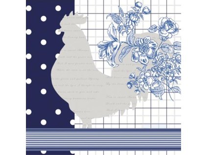 ubrousky paw l 33x33cm kitchen rooster