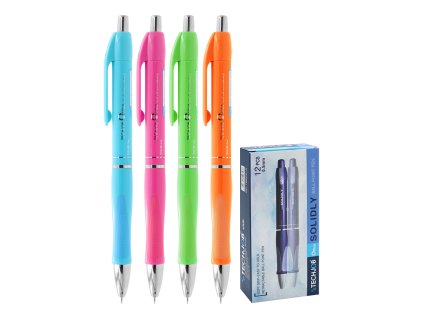 pero kulickove solidly tb 204 a neon 0 5 mm modre mix 4 barev