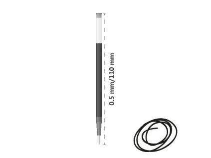 napln gelova pilot b2p g 2 0 5 mm cerna