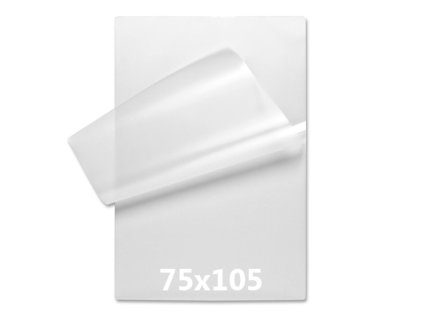 75x105 laminovaci folie 80mik