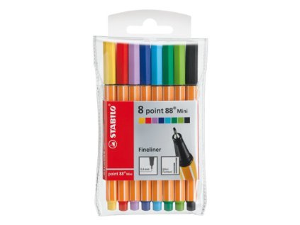 liner stabilo point 88 mini sada 8ks